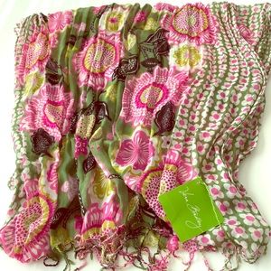 Vera Bradley Fringe Scarf